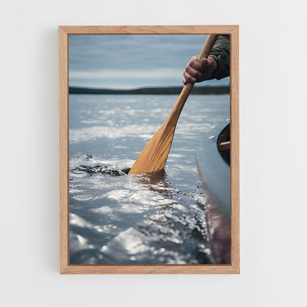 Poster Pagaie Aventure – affiche Canoë-kayak (vue 4)